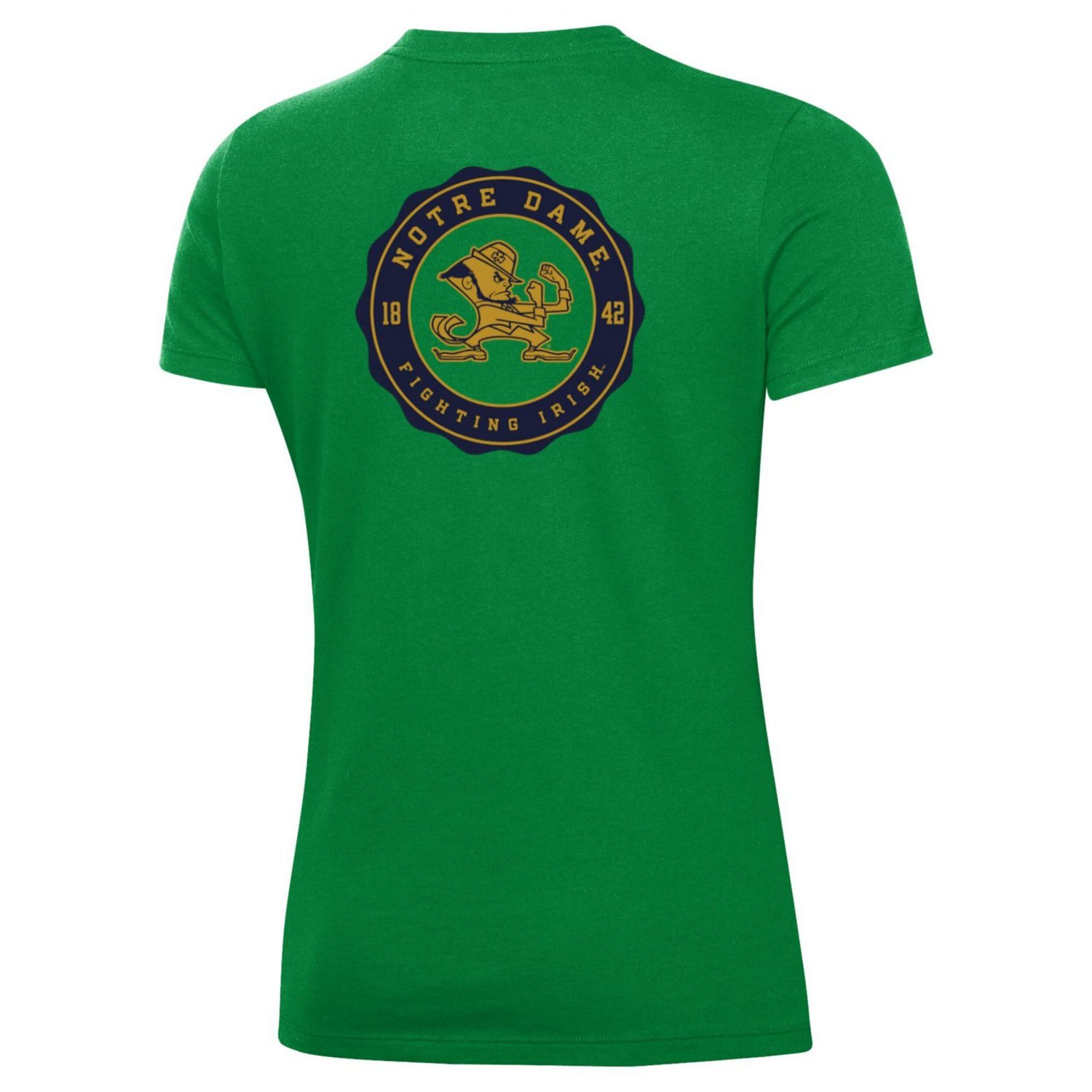 Under Armour Notre Dame Fighting Irish Essentials 2-Hit Performance T-Shirt - view number 3