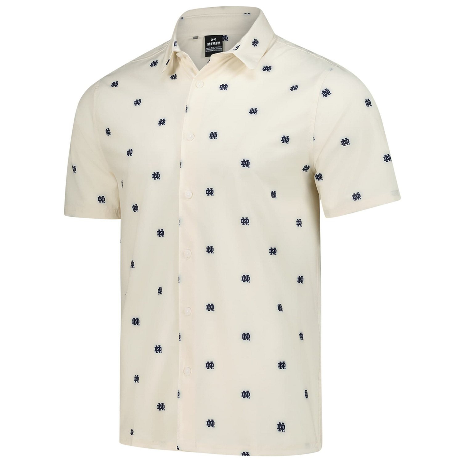 Under Armour Notre Dame Fighting Irish Gameday Armourfuse Camp Button-Up Shirt - view number 2