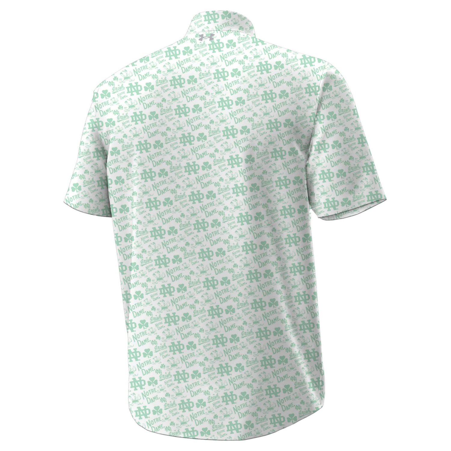 Under Armour Notre Dame Fighting Irish Gameday Armourfuse Camp Button-Up Shirt - view number 3