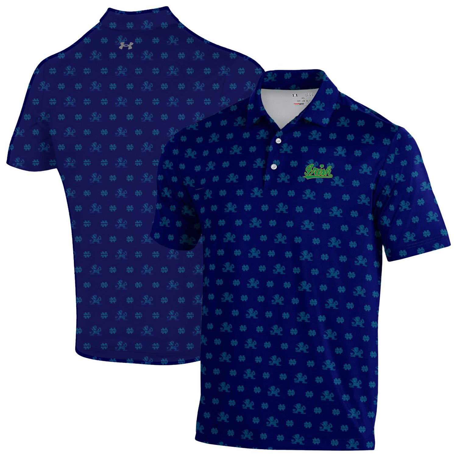 Under Armour Notre Dame Fighting Irish Gameday Armourfuse Polo