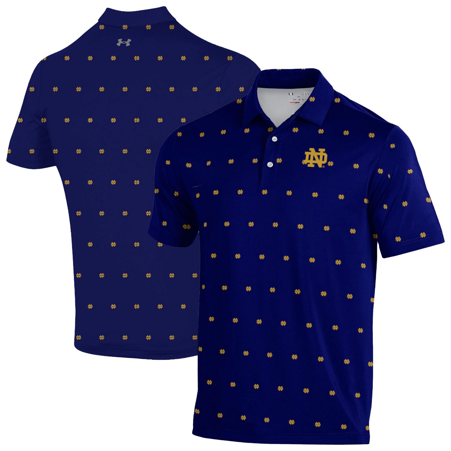 Under Armour Notre Dame Fighting Irish Gameday Armourfuse Polo