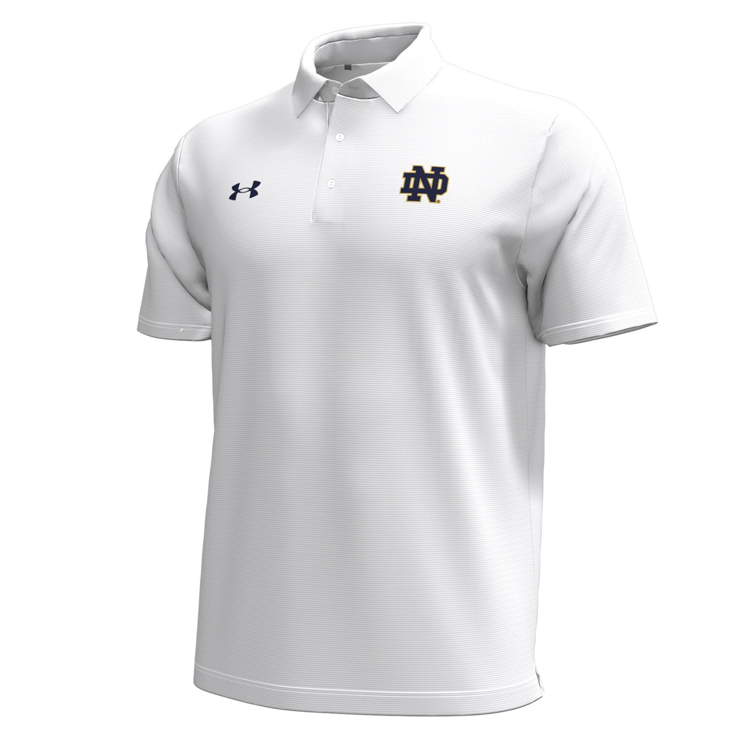 Under Armour Notre Dame Fighting Irish Playoff Chest Stripe Performance Polo