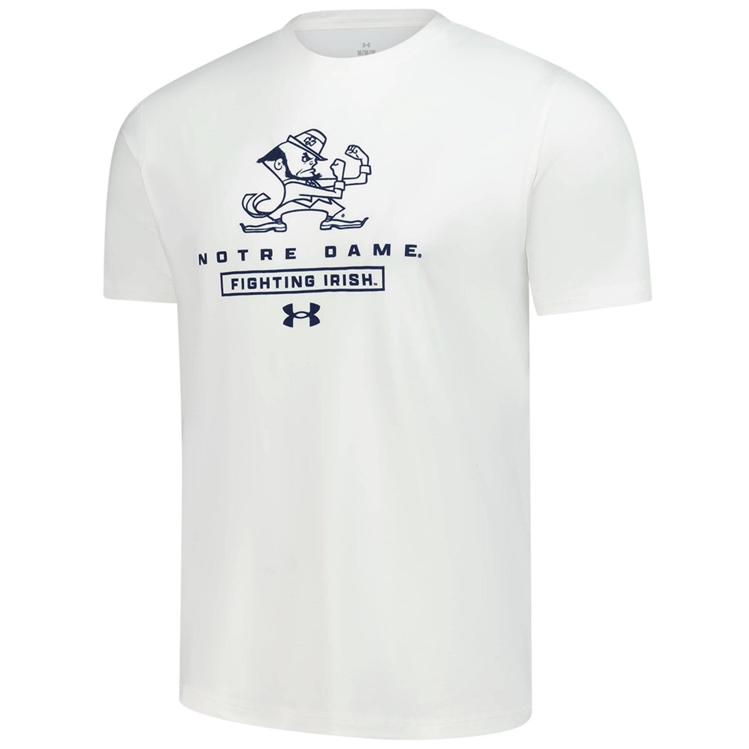 Under Armour Notre Dame Fighting Irish Stack Stretch Performance T-Shirt - view number 2