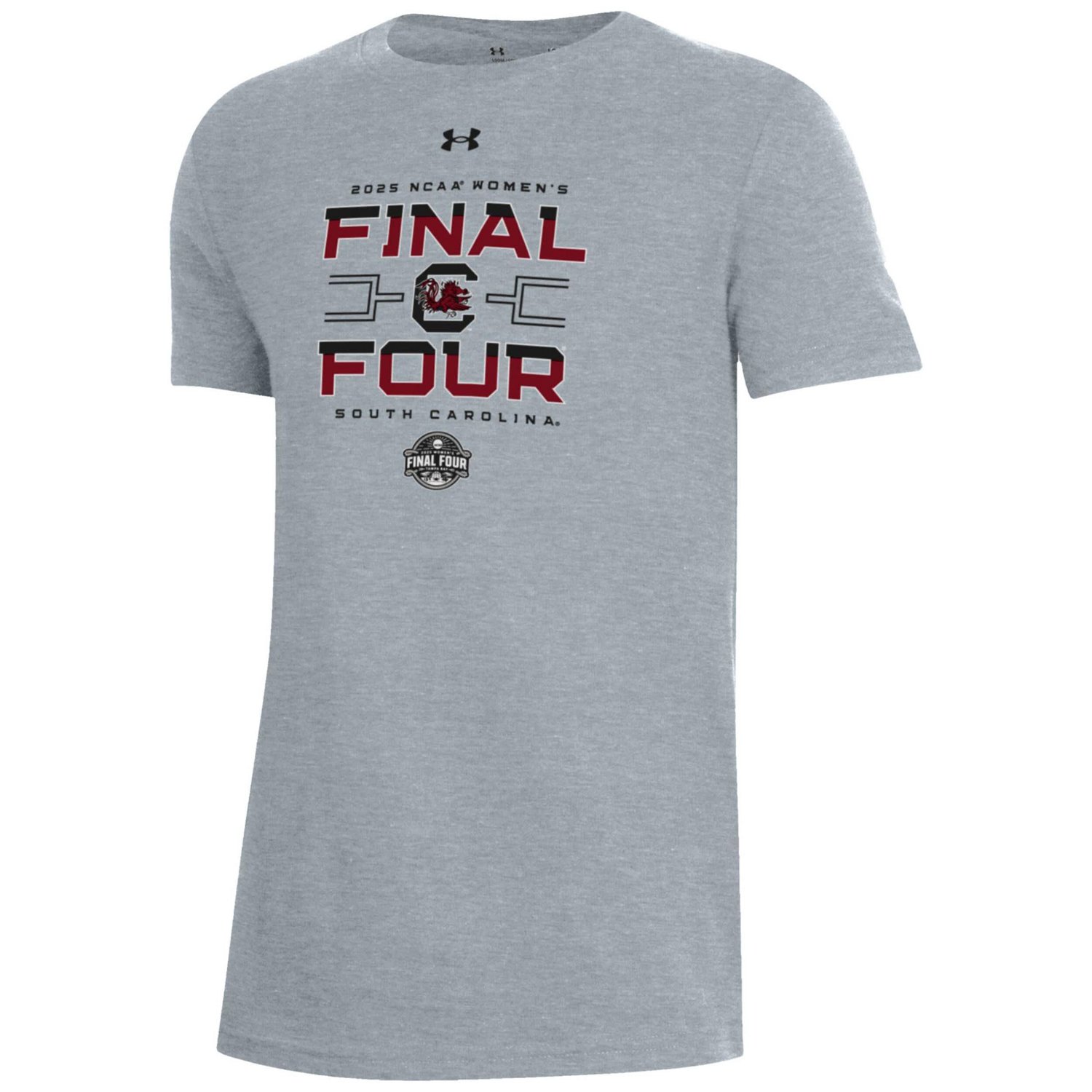 Under Armour South Carolina Gamecocks 2025 NCAA Women's Basketball Tournament March Madness Final Four Locker Room T-Shirt - view number 2
