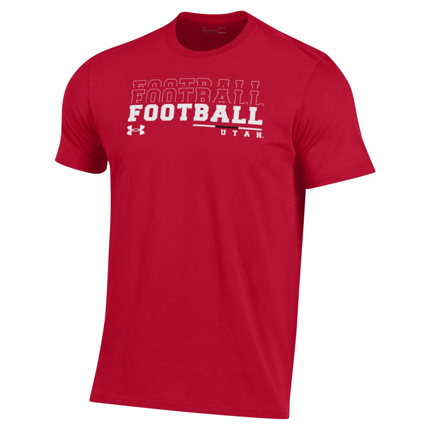 Under Armour Utah Utes 2024 Sideline Football Performance T-Shirt - view number 2