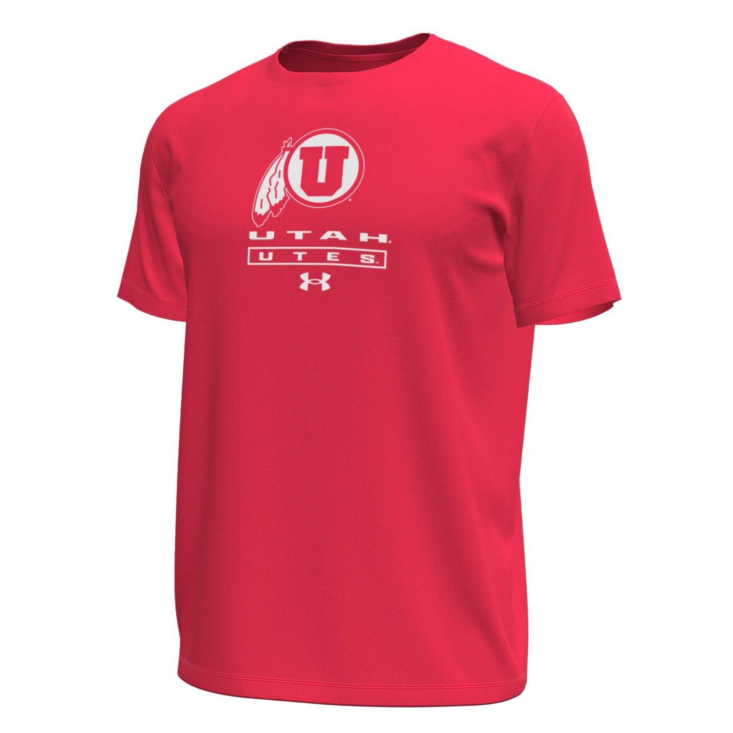 Under Armour Utah Utes Stack Stretch Performance T-Shirt - view number 2