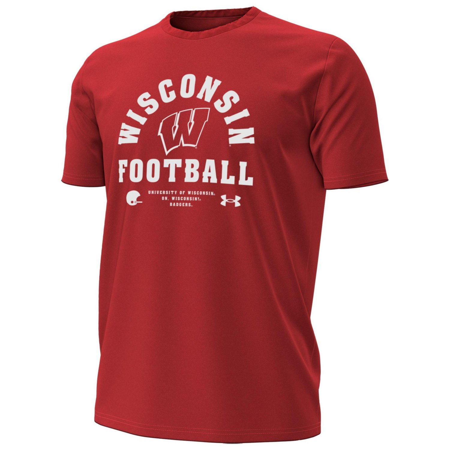 Under Armour Wisconsin Badgers 2025 Sideline Football Performance T-Shirt - view number 2