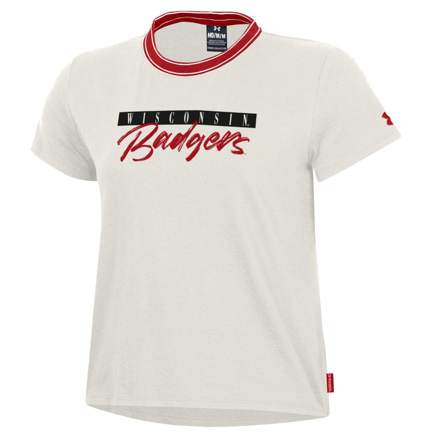 Under Armour Wisconsin Badgers Iconic T-Shirt - view number 2