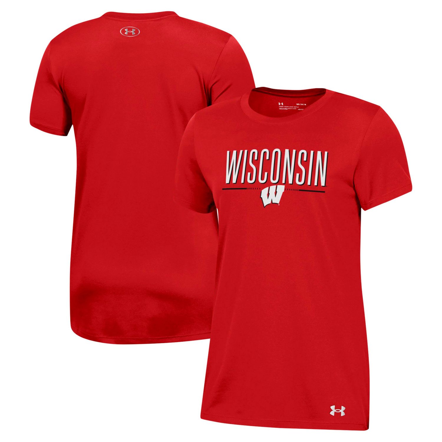 Under Armour Wisconsin Badgers Performance T-Shirt - view number 1