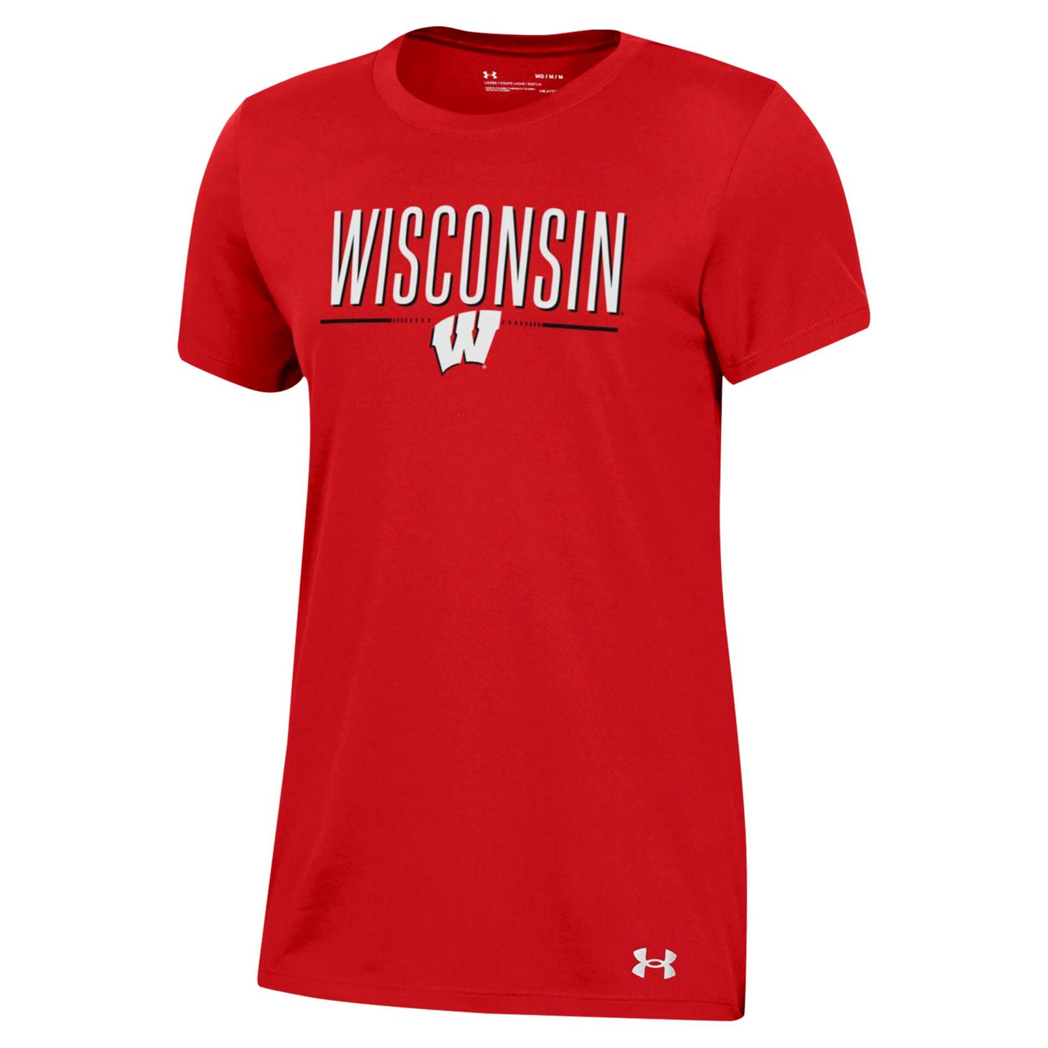Under Armour Wisconsin Badgers Performance T-Shirt - view number 2