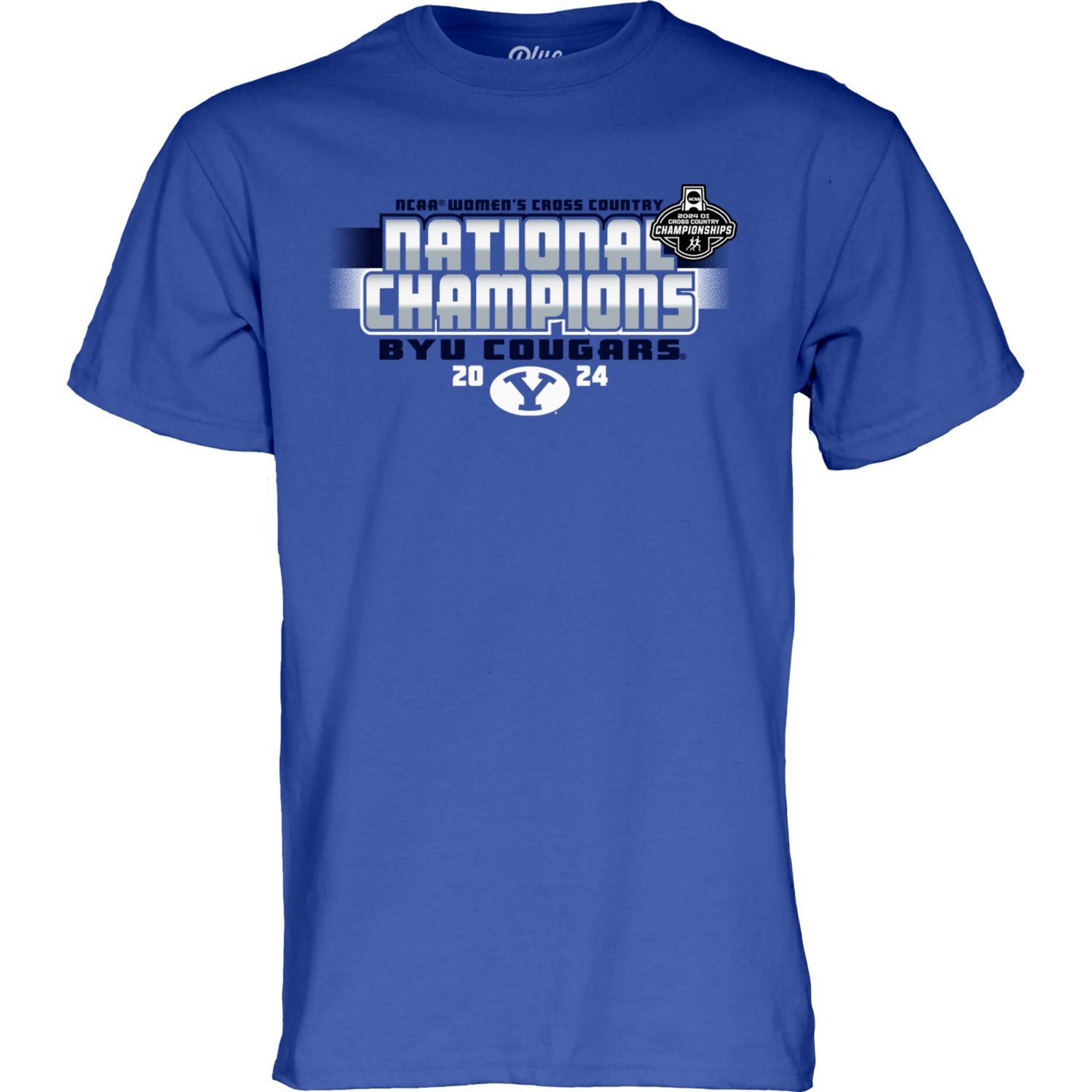 Unisex 84 BYU Cougars 2024 NCAA Women's Cross Country National Champions T-Shirt - view number 2