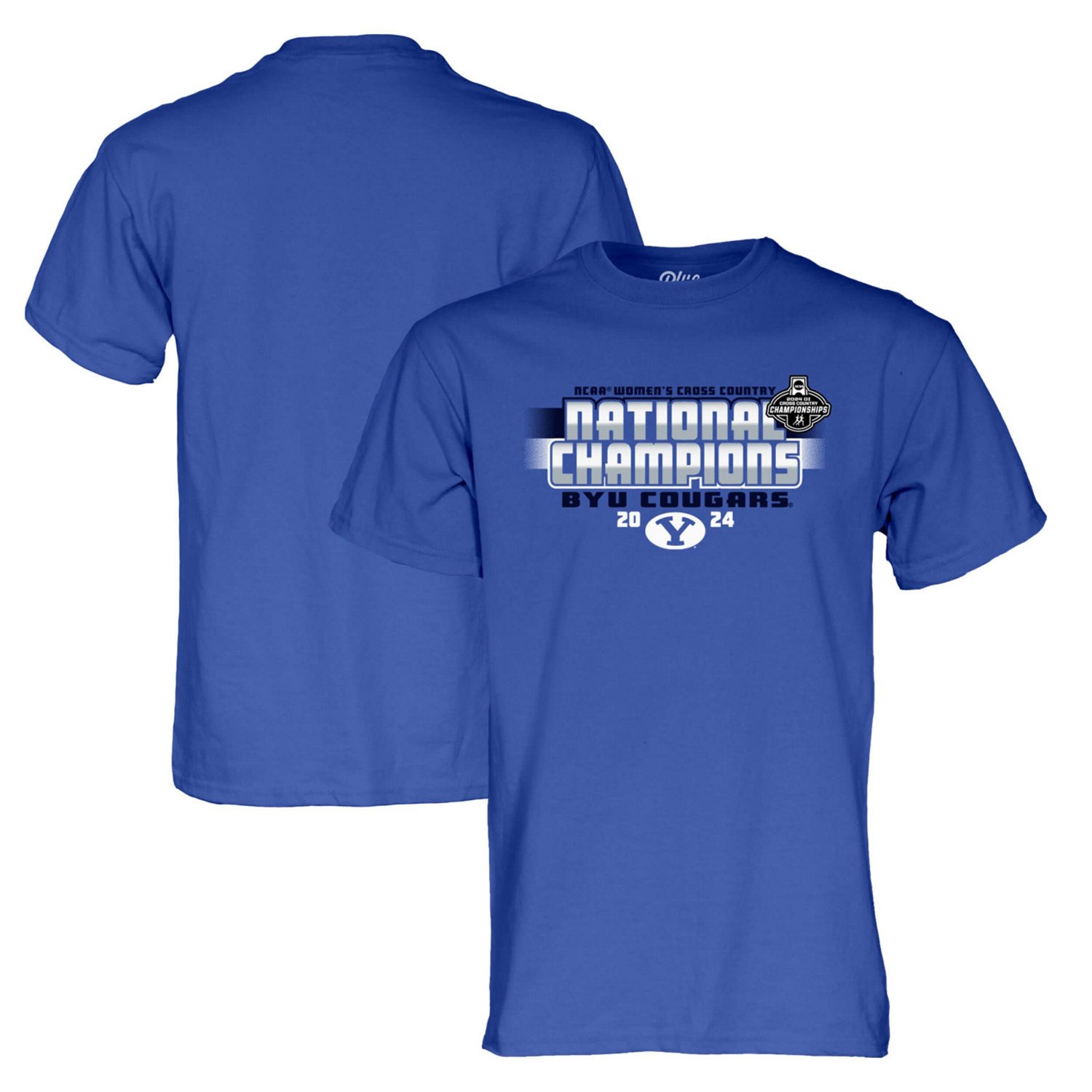Unisex 84 BYU Cougars 2024 NCAA Women's Cross Country National Champions T-Shirt
