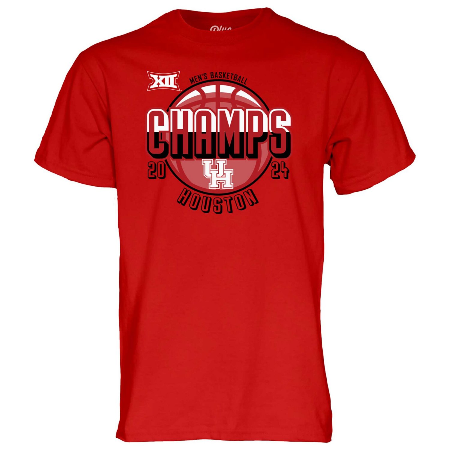 Unisex 84 Houston Cougars 2024 Big 12 Men's Basketball Regular Season Champions T-Shirt                                          - view number 2
