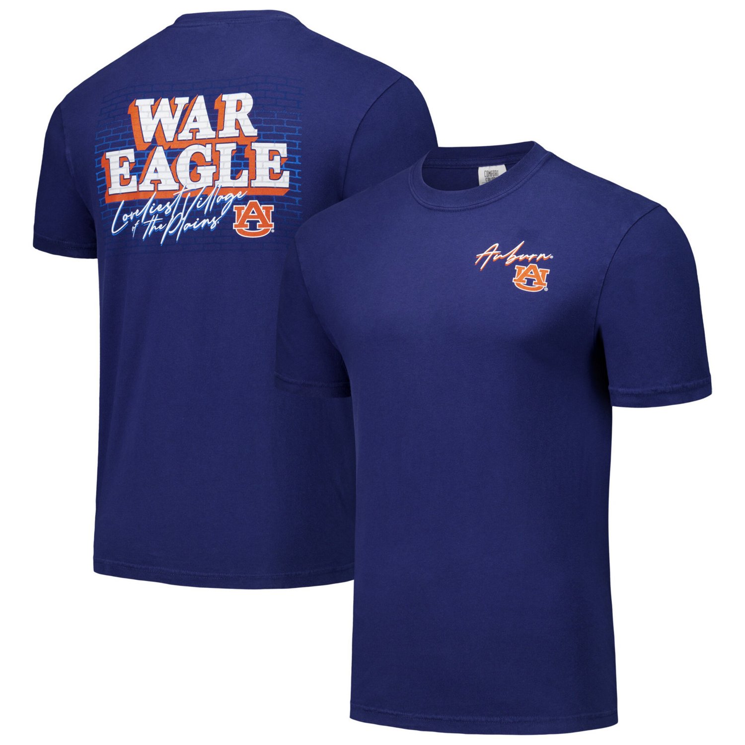 Unisex Auburn Tigers Hyper Local Loveliest Wall T-Shirt                                                                          - view number 1