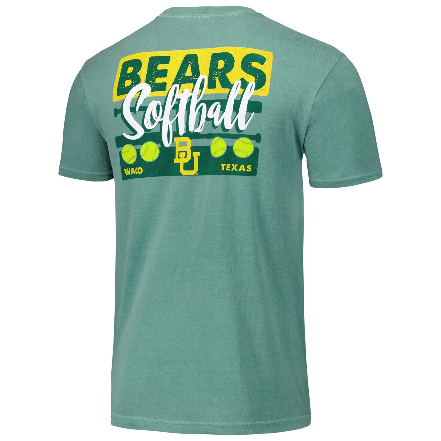 Unisex Baylor Bears Gritty Softball Bats Comfort Colors T-Shirt - view number 3