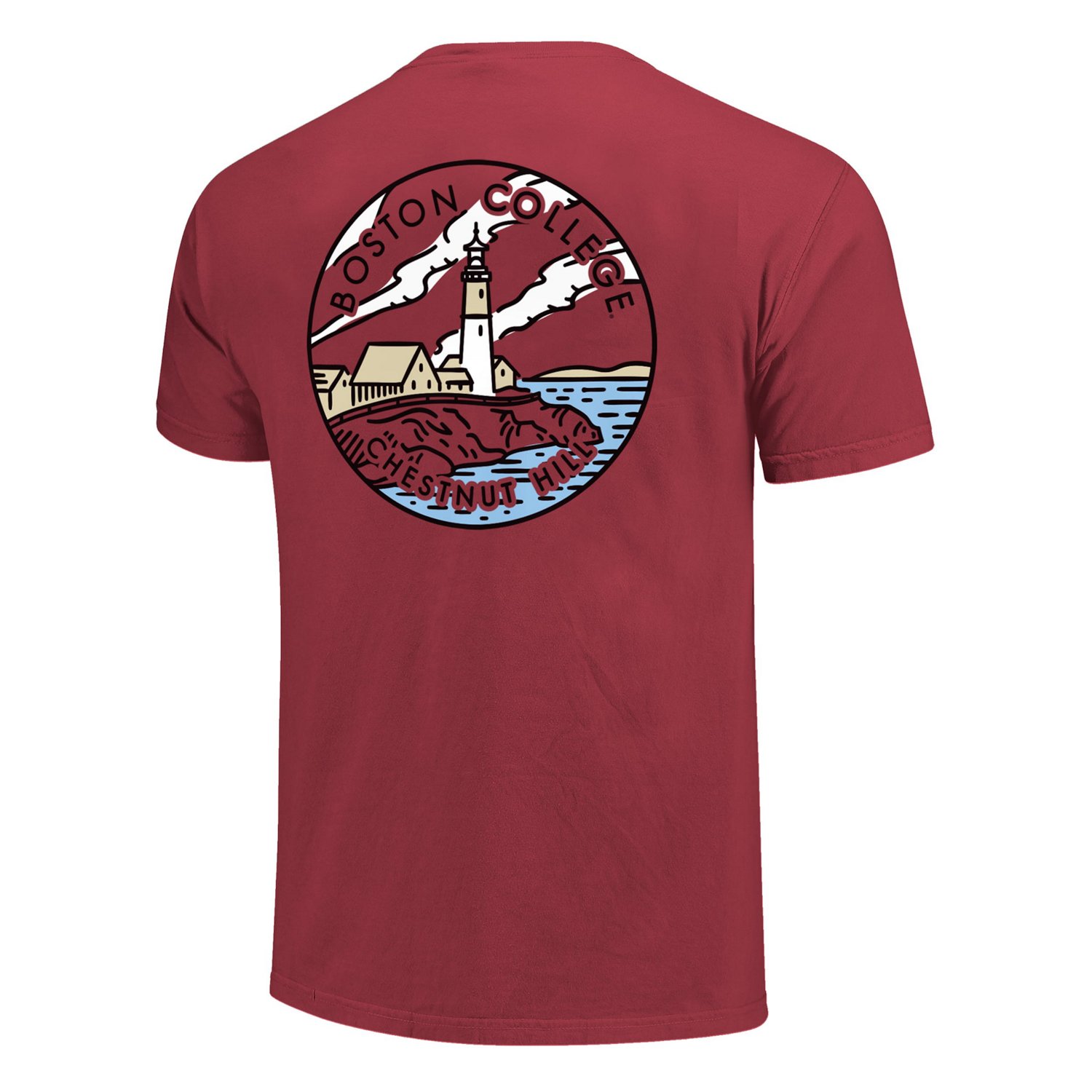 Unisex Boston College Eagles Scenic Comfort Colors T-Shirt                                                                       - view number 2
