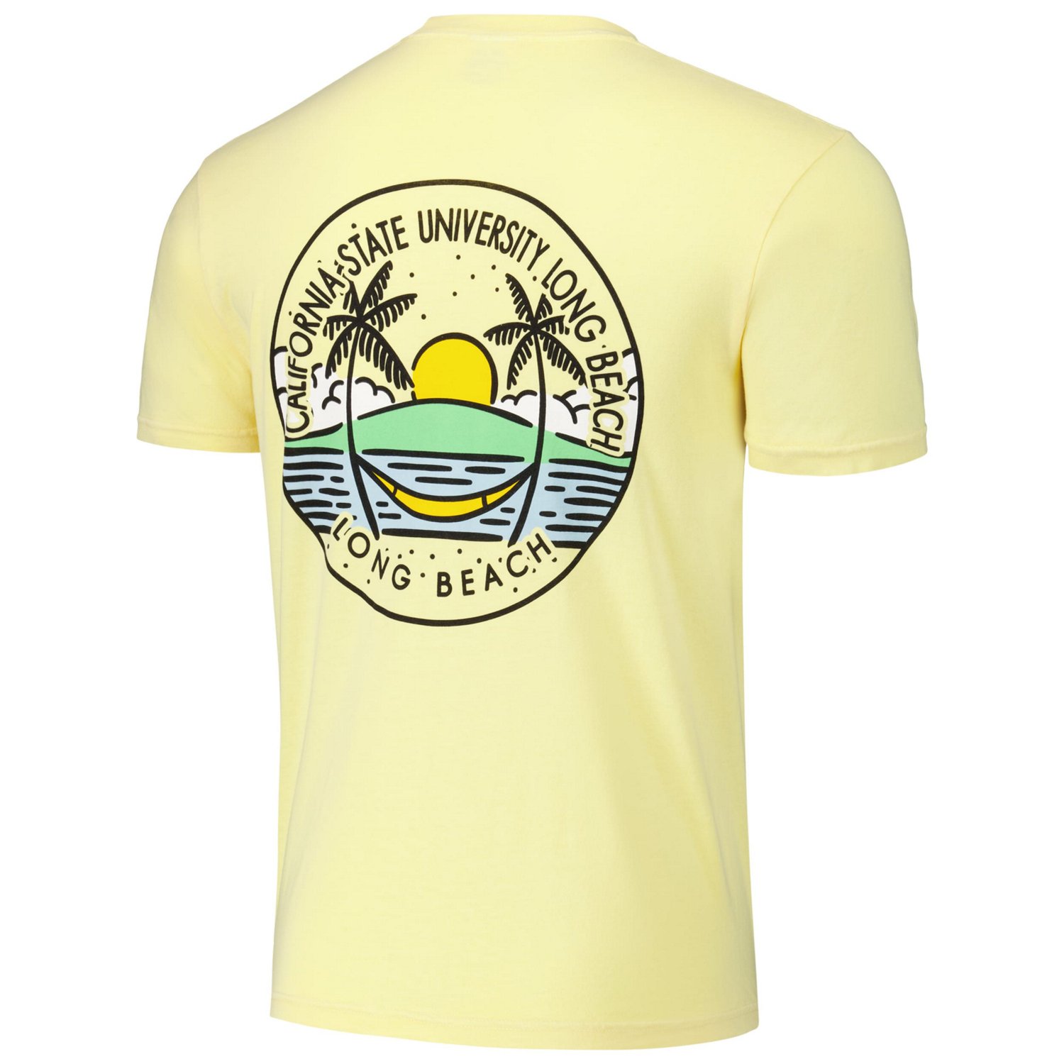 Unisex Cal State Long Beach The Beach Scenic Comfort Colors T-Shirt - view number 3