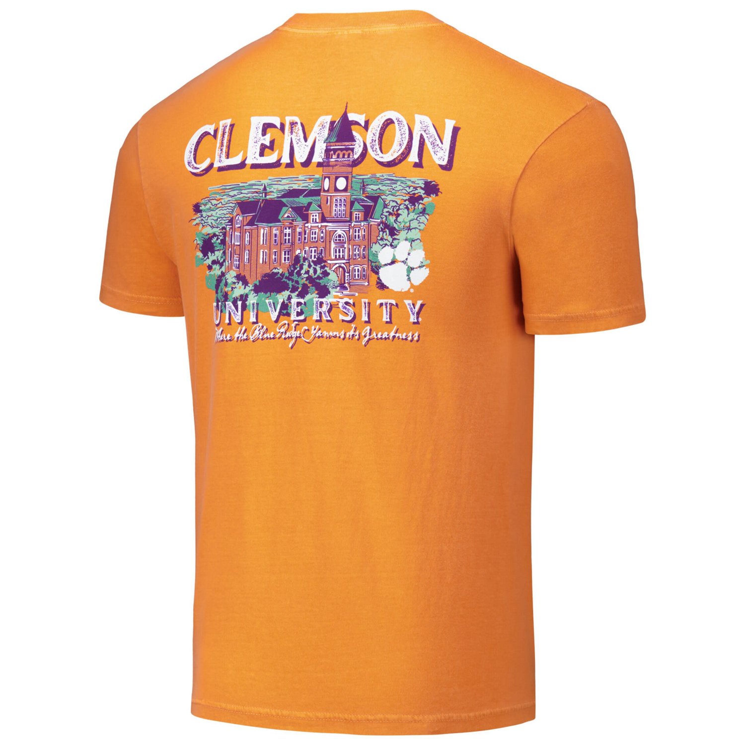 Unisex Clemson Tigers Hyper Local Painted Campus T-Shirt - view number 3