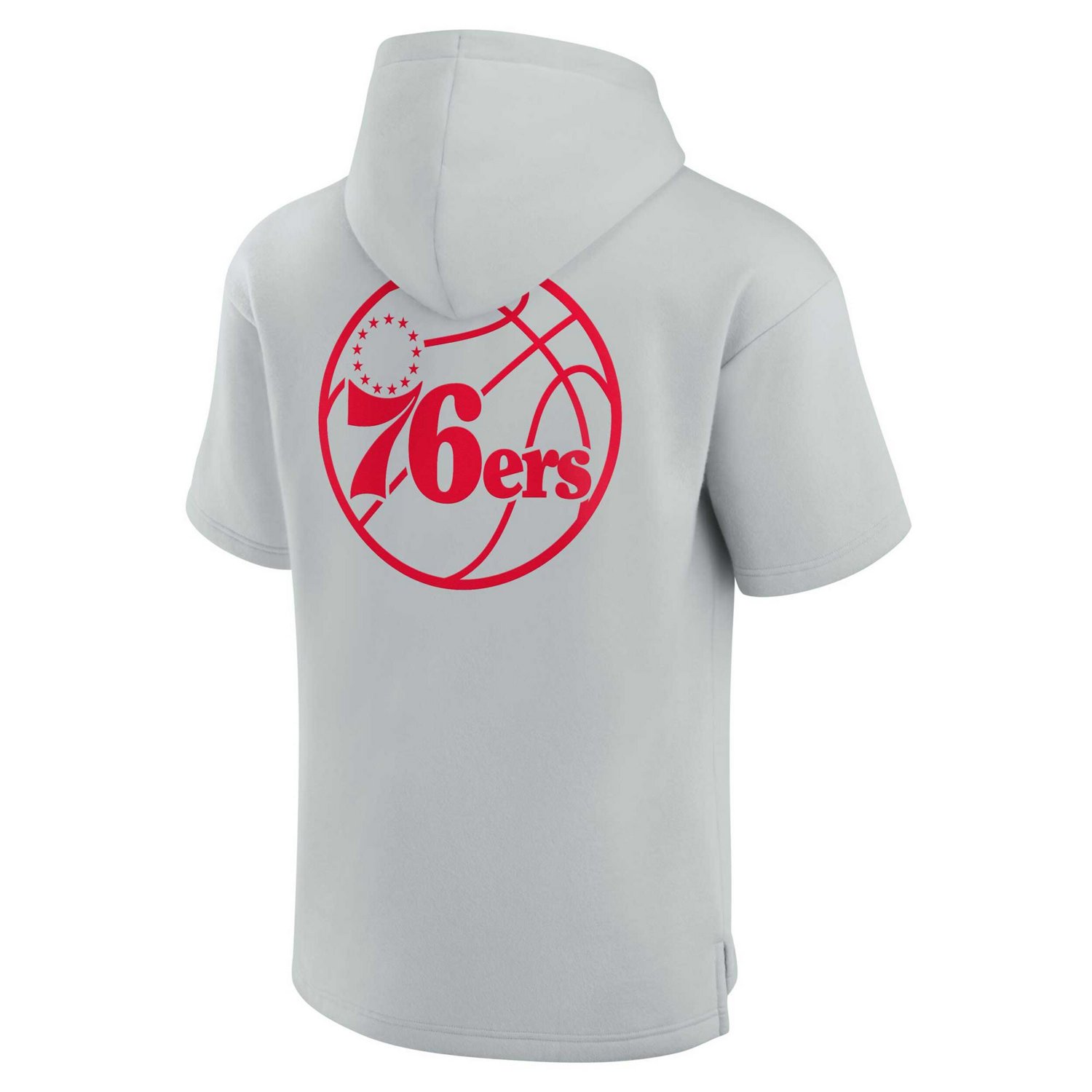 Unisex Fanatics Philadelphia 76ers Elements Super Soft Fleece Short Sleeve Pullover Hoodie                                       - view number 3