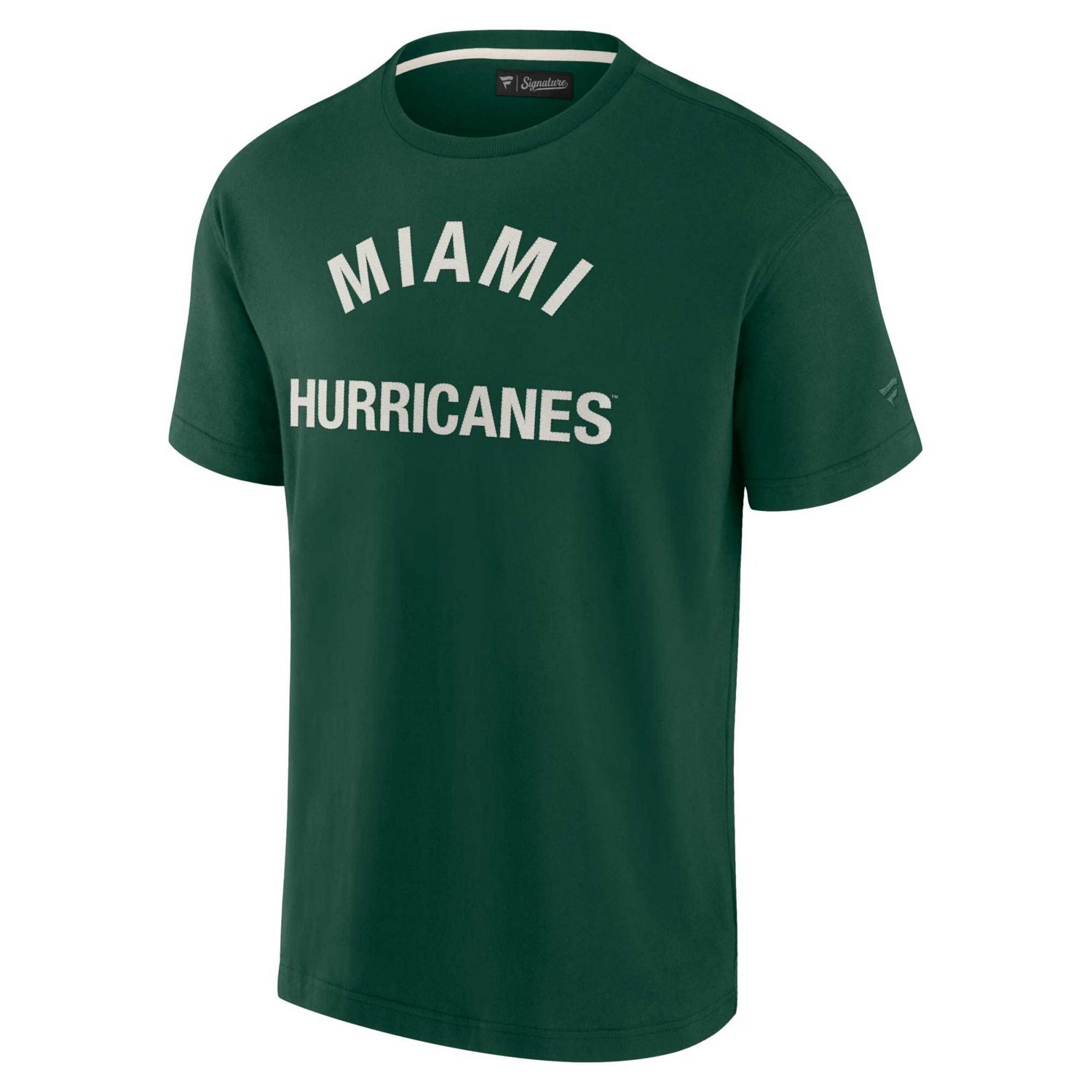 Unisex Fanatics Signature Miami Hurricanes Super Soft Short Sleeve T-Shirt - view number 2