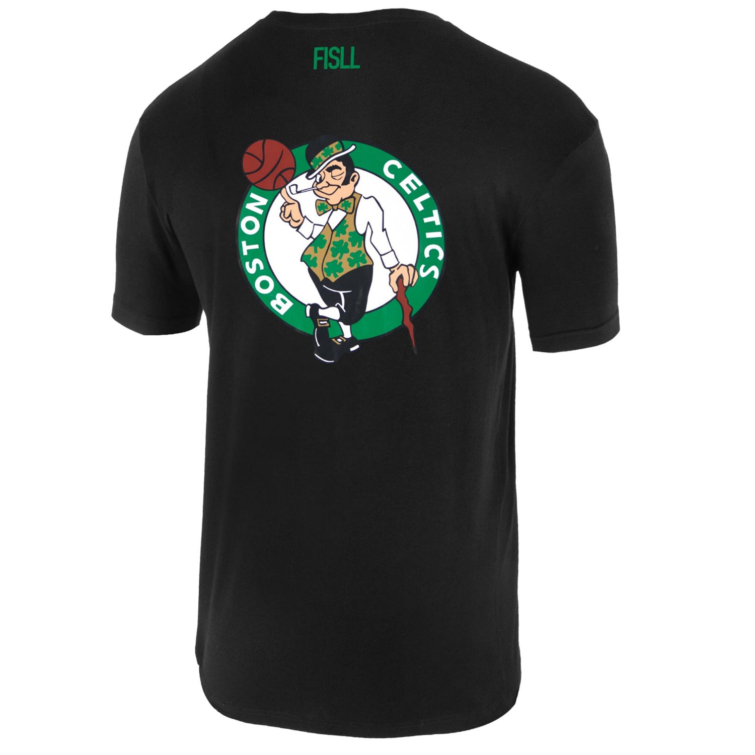 Unisex FISLL Boston Celtics Oversize Logo T-Shirt - view number 3