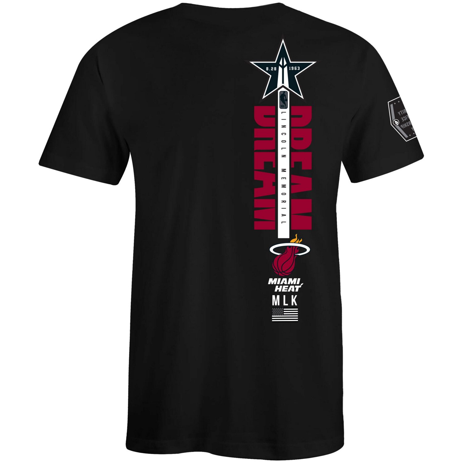 Unisex FISLL x History Collection Miami Heat T-Shirt - view number 3