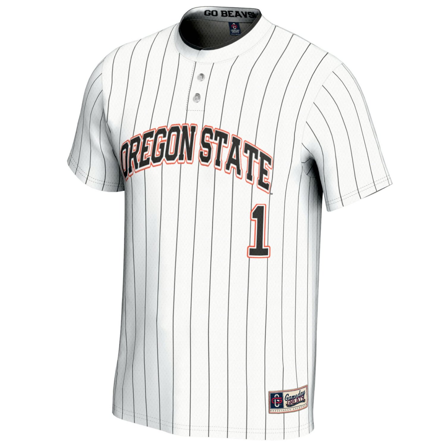 Unisex GameDay Greats 1 Oregon State Beavers Softball Fashion Jersey - view number 2