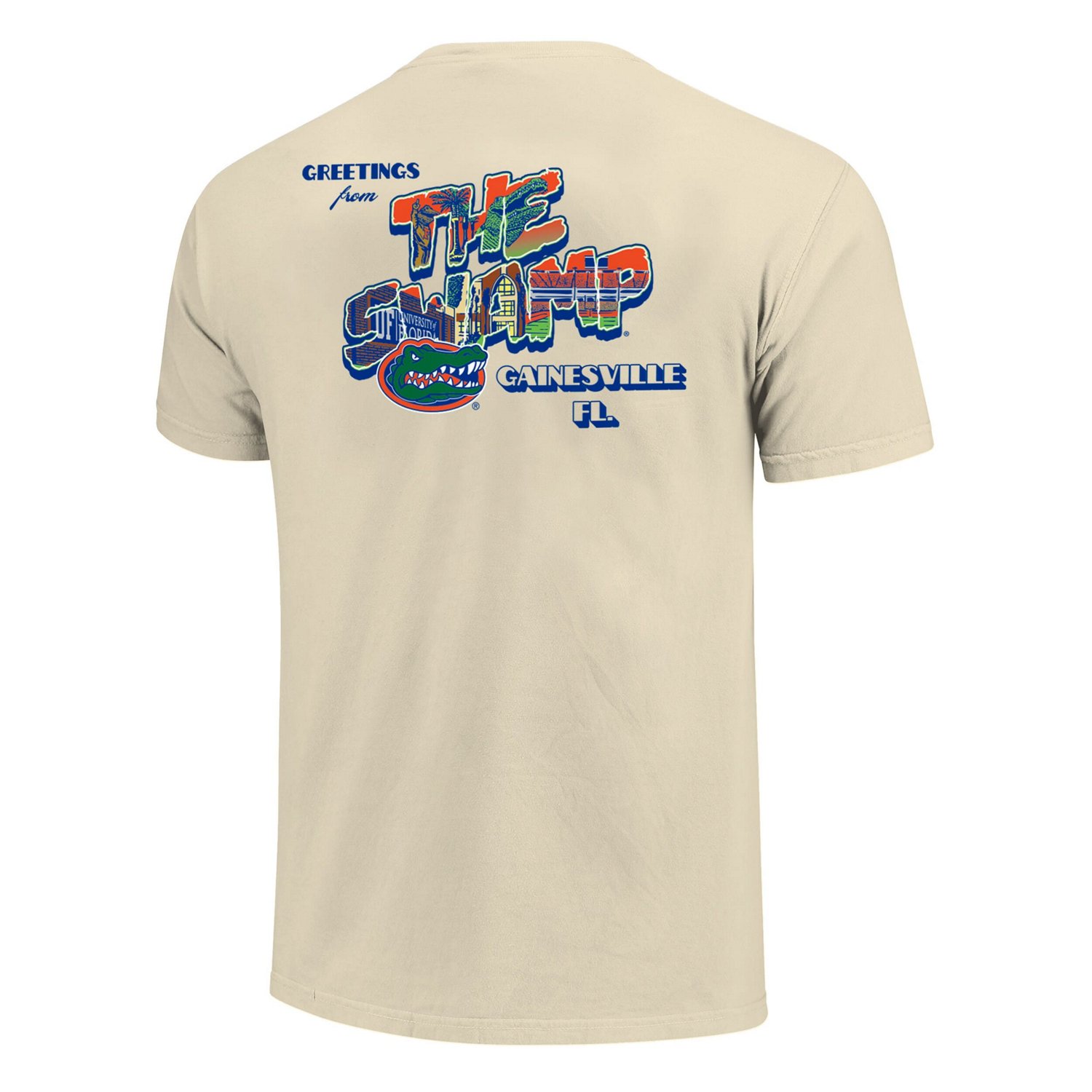 Unisex Image One Florida Gators Hyper Local Swamp Postcard T-Shirt - view number 3
