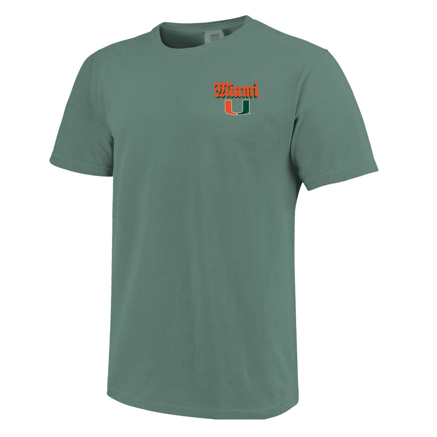 Unisex Image One Miami Hurricanes Hyper Local Mascot Swamp T-Shirt - view number 2