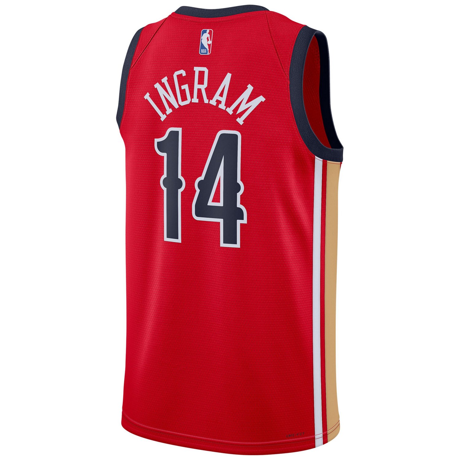 Unisex Jordan Brand Brandon Ingram New Orleans Pelicans Swingman Jersey - Statement Edition                                      - view number 3