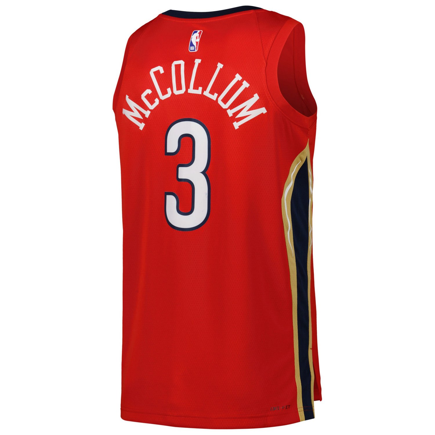 Unisex Jordan Brand CJ McCollum New Orleans Pelicans Swingman Jersey - Statement Edition                                         - view number 3