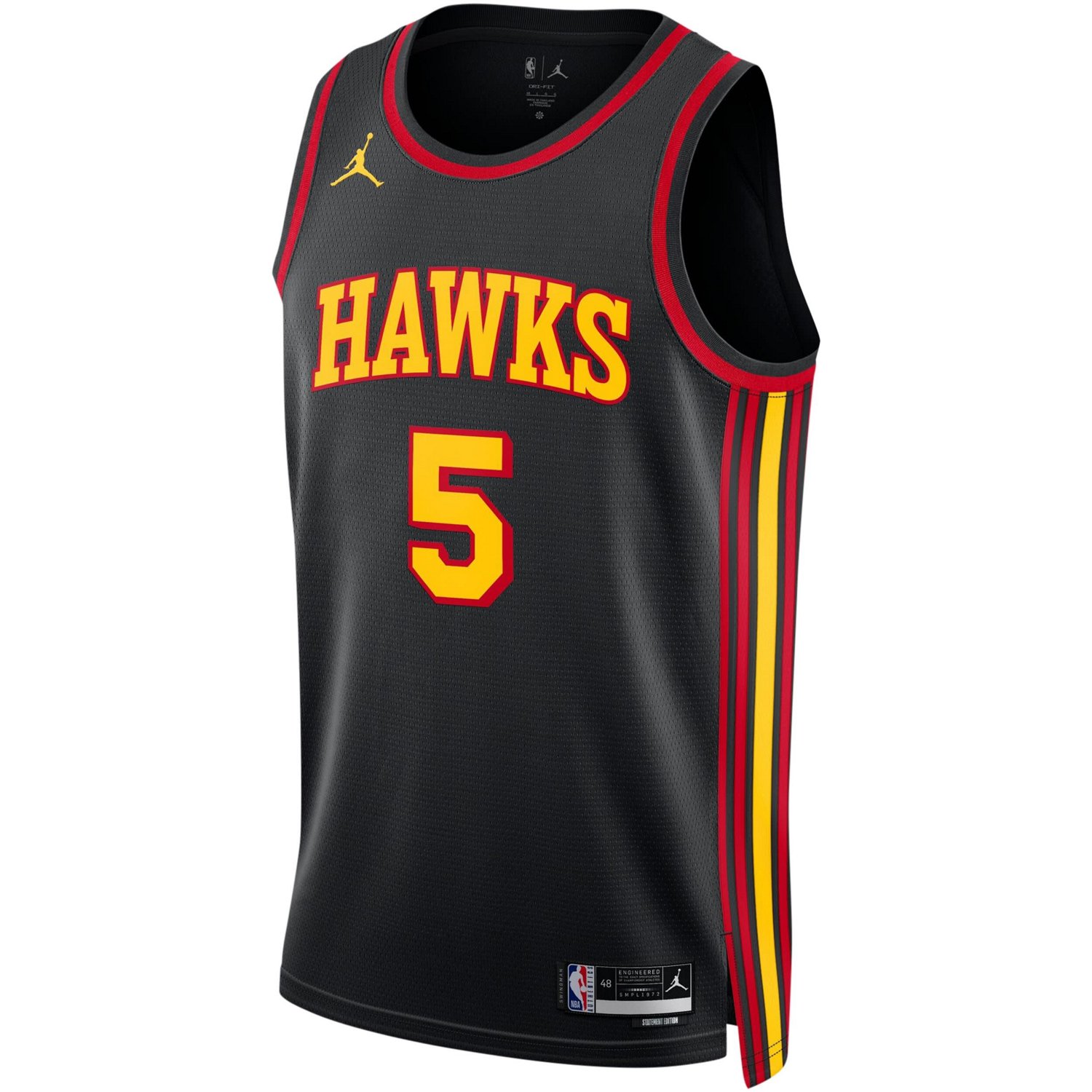 Unisex Jordan Brand Dejounte Murray Atlanta Hawks Swingman Jersey - Statement Edition                                            - view number 2