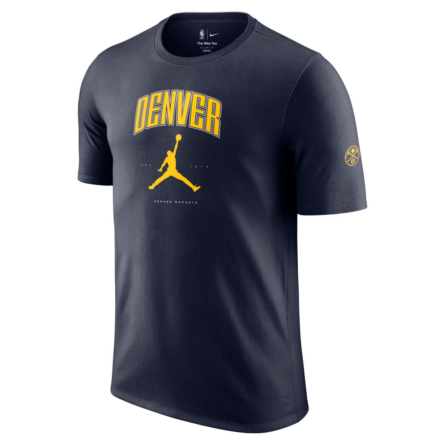 Unisex Jordan Brand Denver Nuggets Essential Cities T-Shirt - view number 2