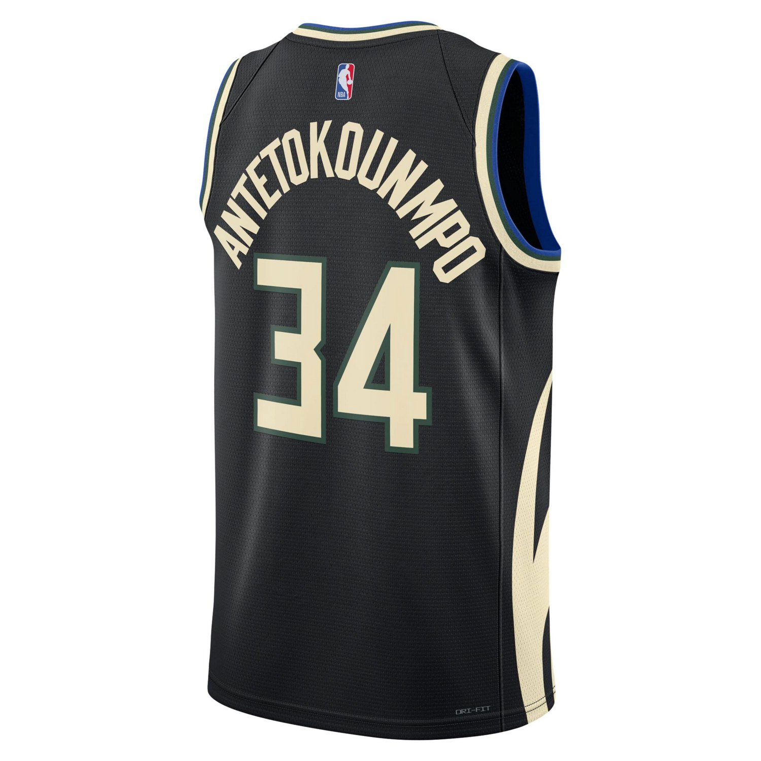 Unisex Jordan Brand Giannis Antetokounmpo Milwaukee Bucks Swingman Jersey - Statement Edition                                    - view number 3