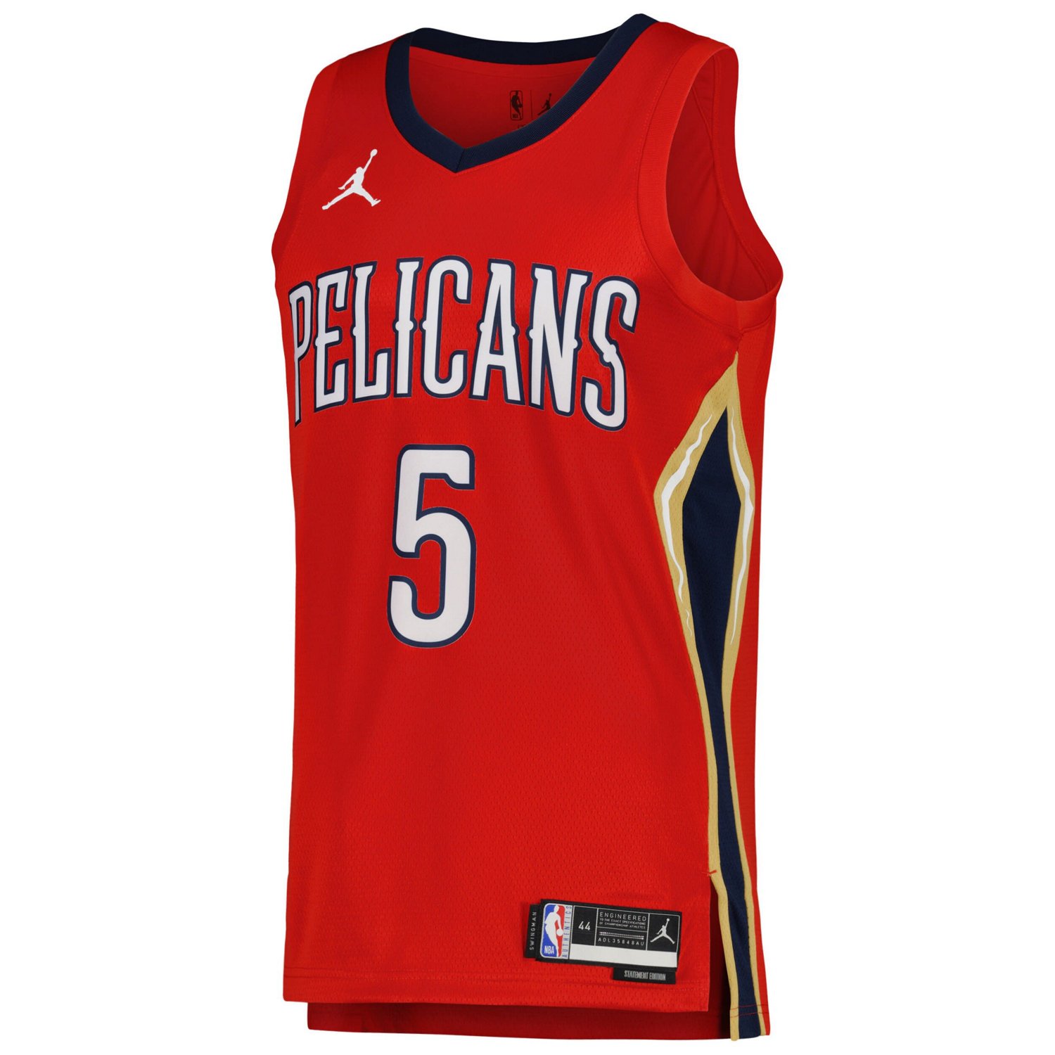 Unisex Jordan Brand Herbert Jones New Orleans Pelicans Swingman Jersey - Statement Edition                                       - view number 2