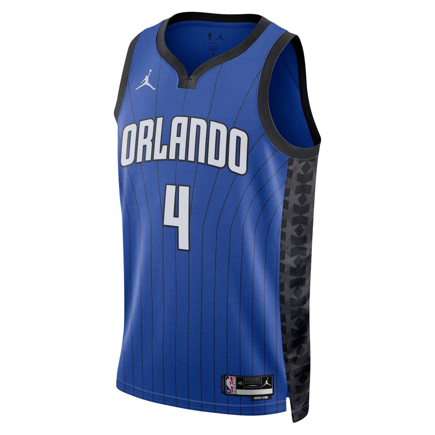 Unisex Jordan Brand Jalen Suggs Orlando Magic Swingman Jersey - Statement Edition                                                - view number 2