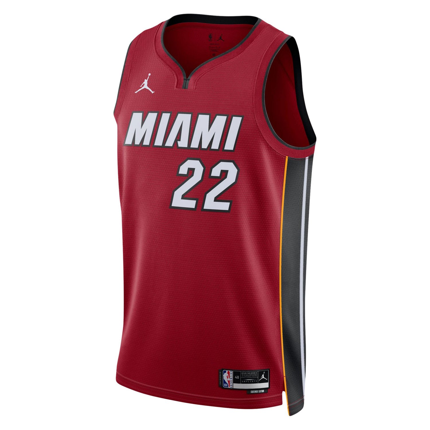 Unisex Jordan Brand Jimmy Butler Miami Heat Swingman Jersey - Statement Edition                                                  - view number 2