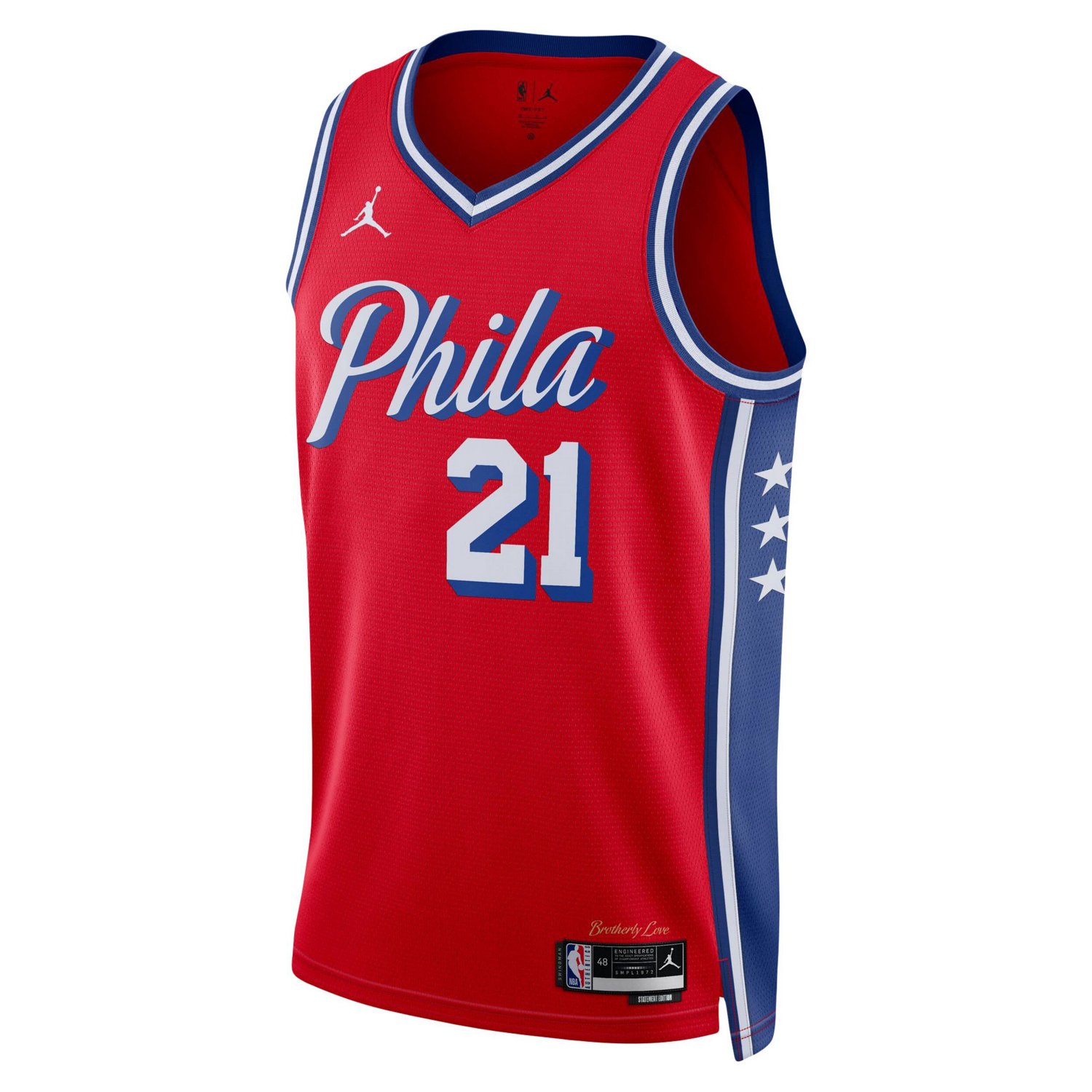 Unisex Jordan Brand Joel Embiid Philadelphia 76ers Swingman Jersey - Statement Edition                                           - view number 2