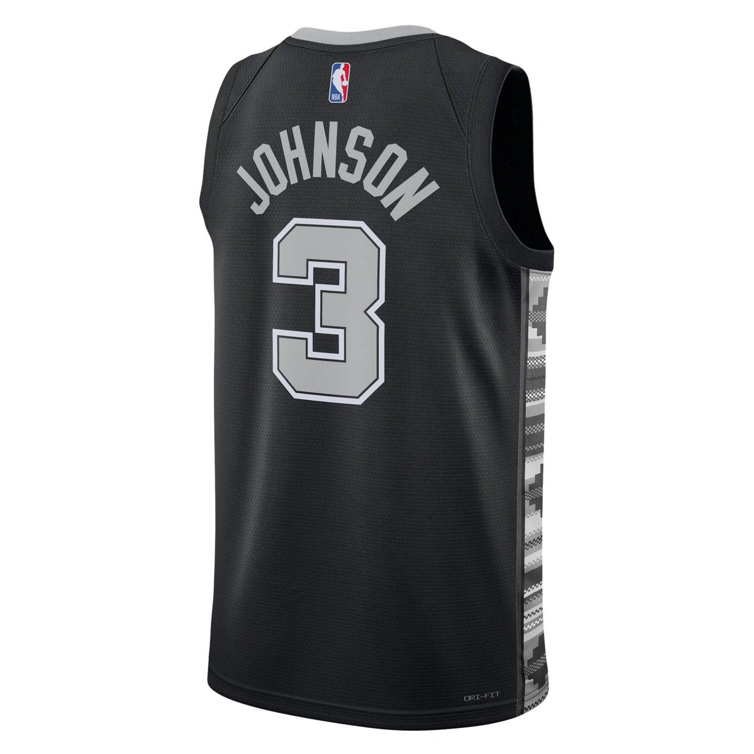Unisex Jordan Brand Keldon Johnson San Antonio Spurs Swingman Jersey - Statement Edition                                         - view number 3