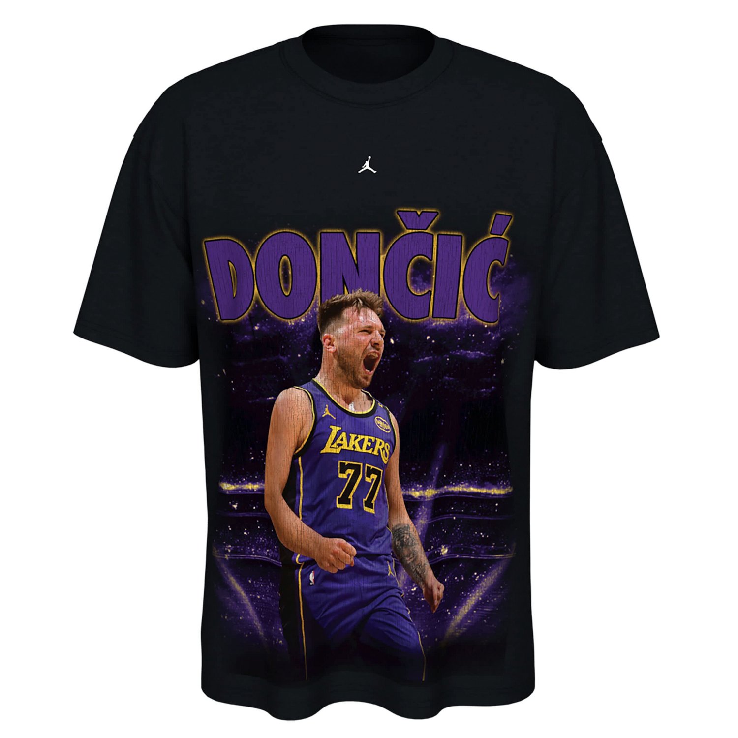 Unisex Jordan Brand Luka Doni Los Angeles Lakers New Faces x New Places T-Shirt - view number 2