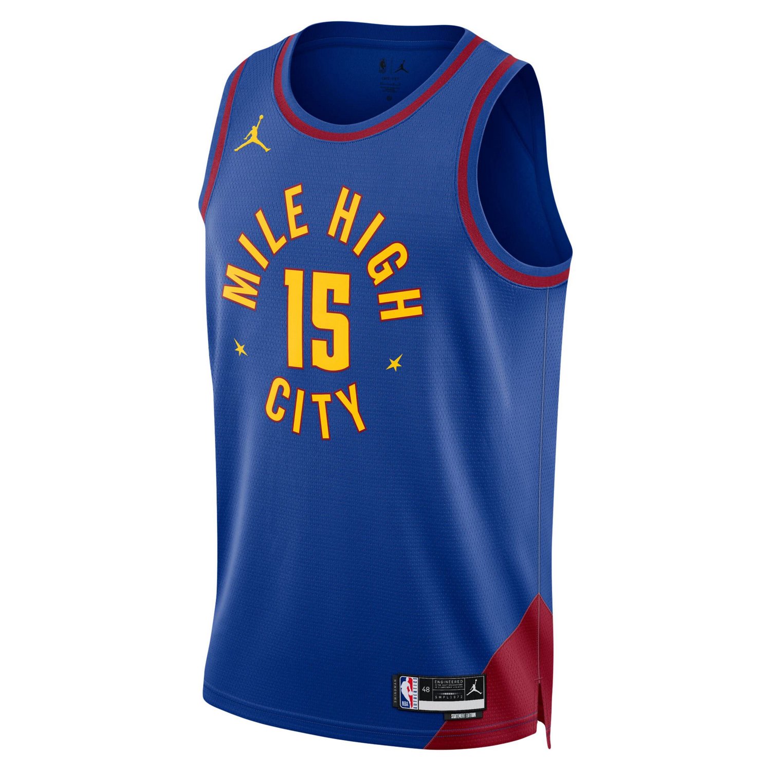 Unisex Jordan Brand Nikola Jokic Denver Nuggets Swingman Jersey - Statement Edition                                              - view number 2