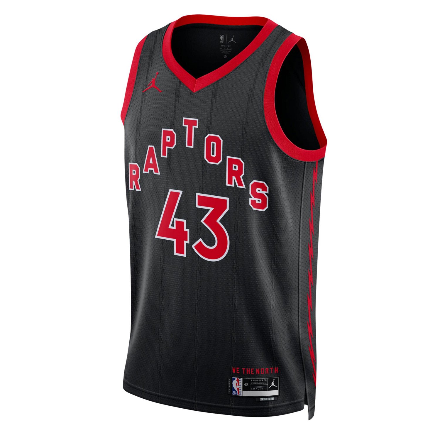 Unisex Jordan Brand Pascal Siakam Toronto Raptors Swingman Jersey - Statement Edition                                            - view number 2