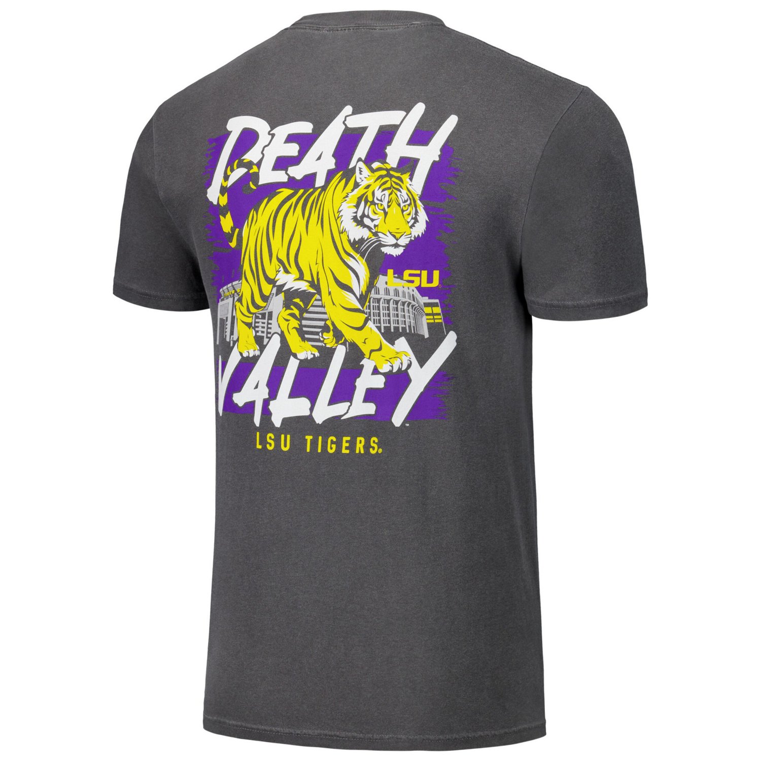 Unisex LSU Tigers Hyper Local Large Mascot Stadium T-Shirt                                                                       - view number 3