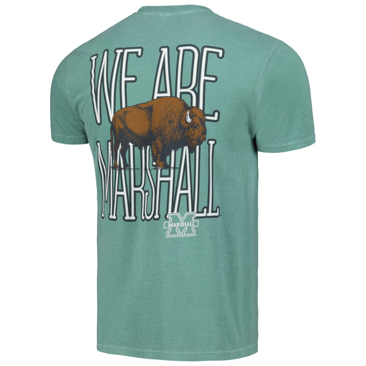Unisex Marshall Thundering Herd Hyper Local Mascot Text Stack T-Shirt