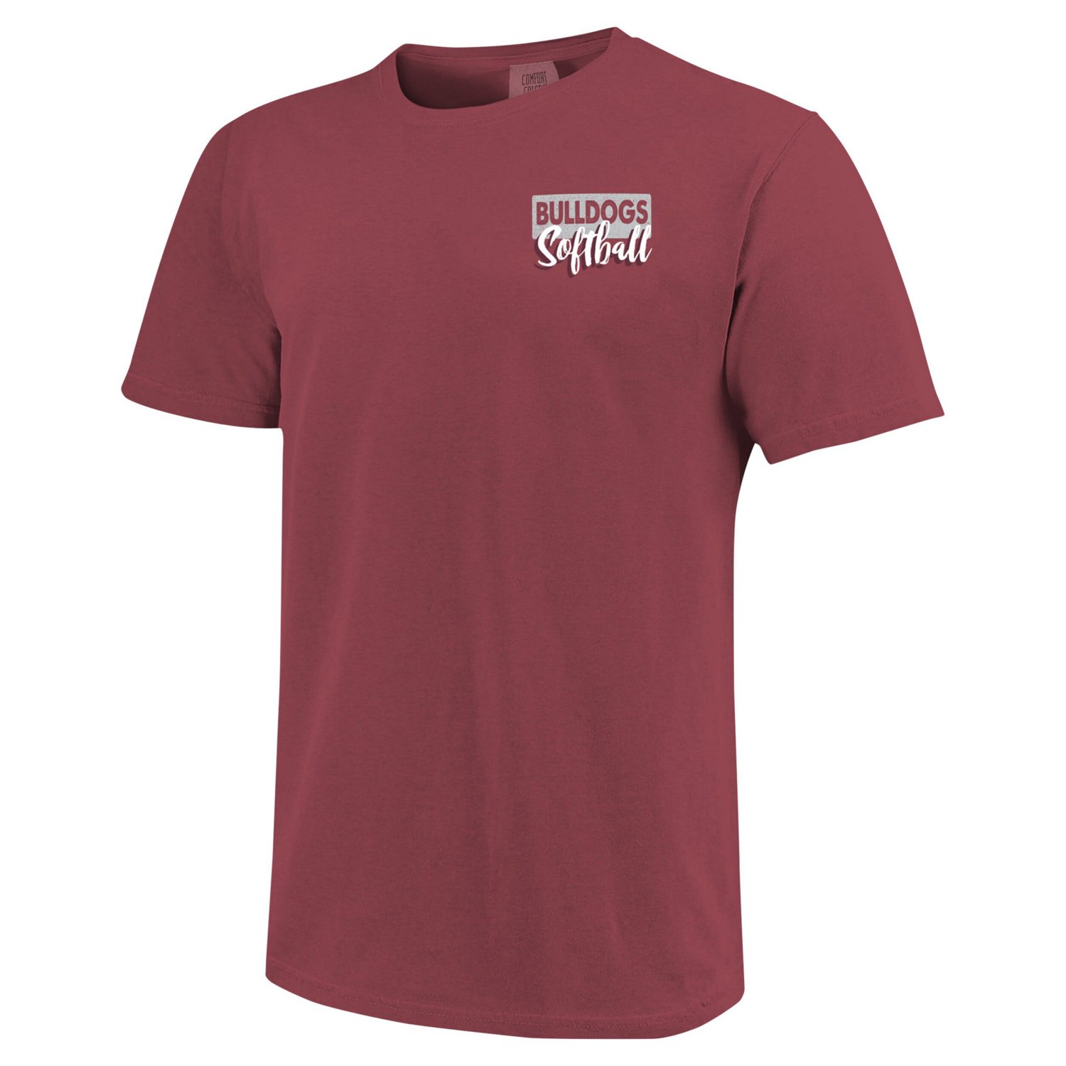 Unisex Mississippi State Bulldogs Gritty Softball Bats Comfort Colors T-Shirt - view number 2
