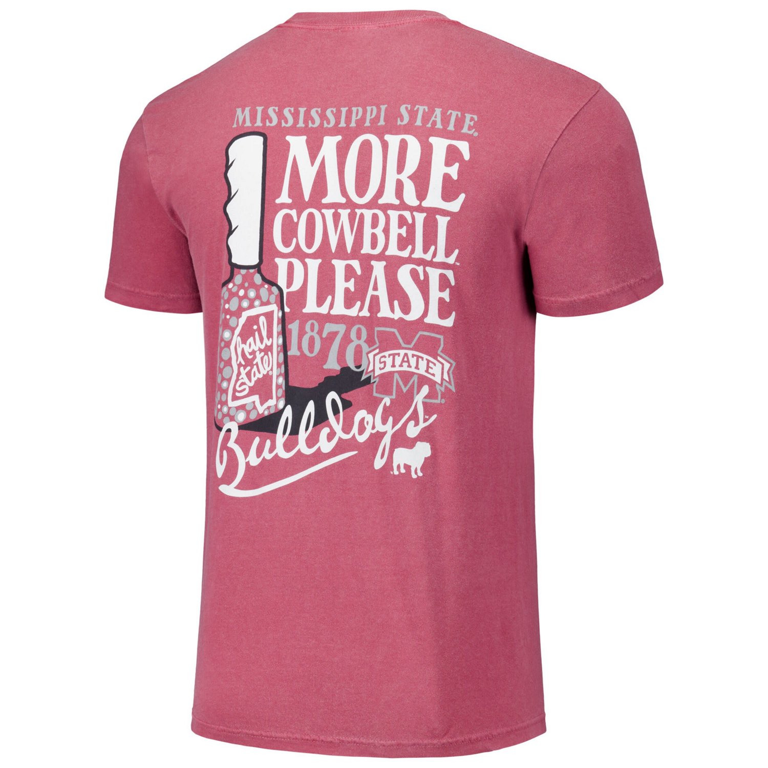 Unisex Mississippi State Bulldogs Hyper Local Hail State Cowbell T-Shirt - view number 3