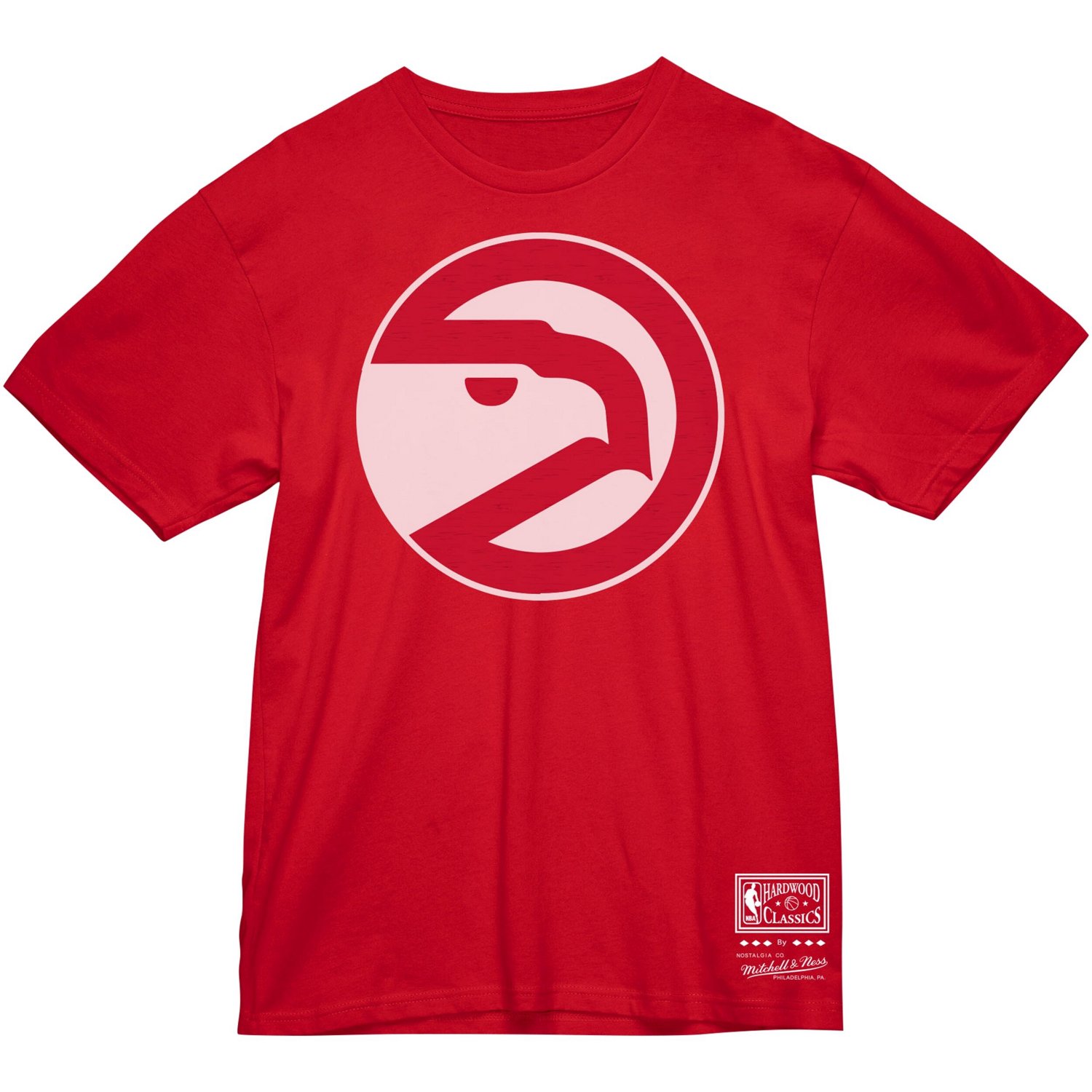 Unisex Mitchell  Ness Atlanta Hawks Hardwood Classics MVP Throwback Logo T-Shirt                                                 - view number 2