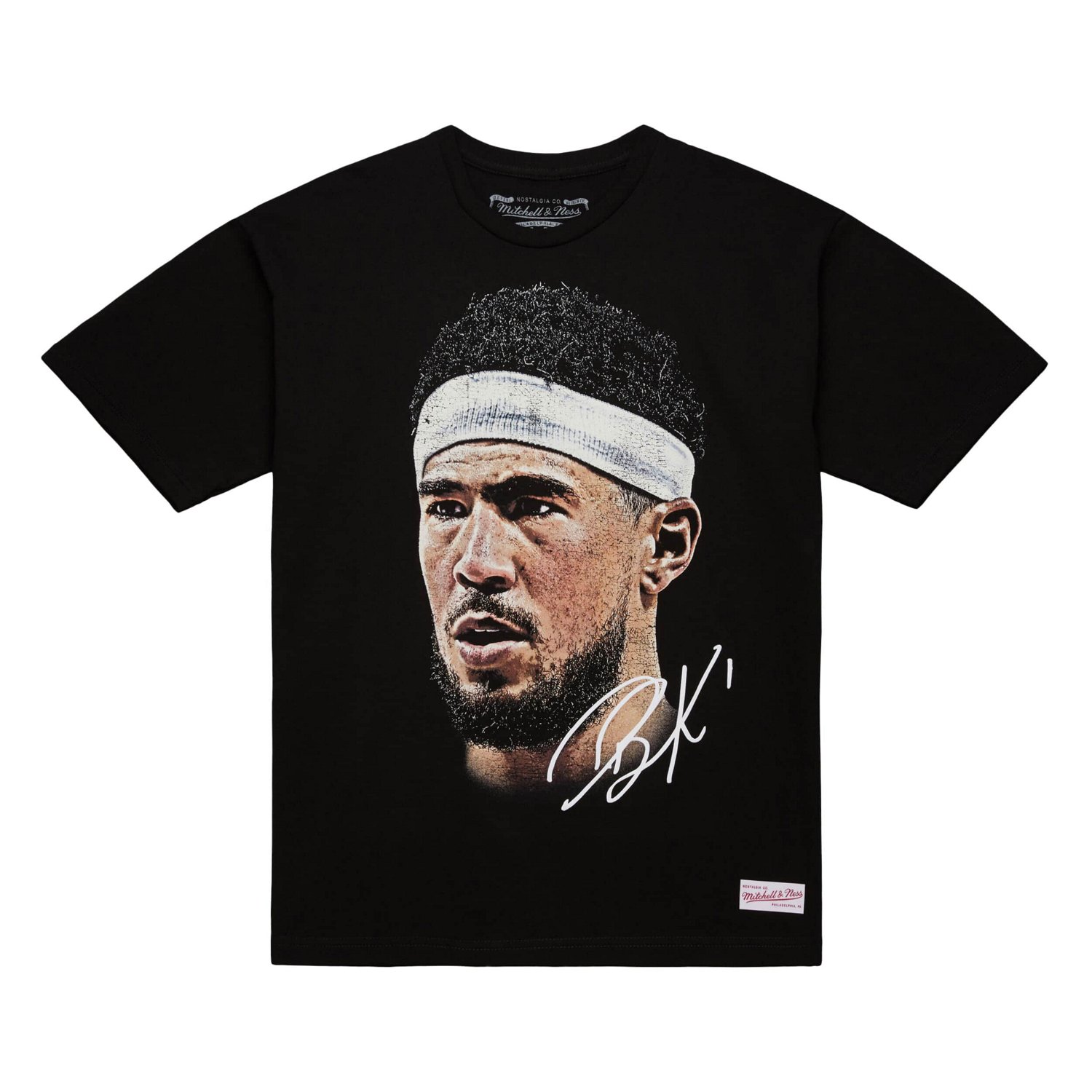 Unisex Mitchell  Ness Devin Booker NBA Real Big Face Player T-Shirt - view number 2