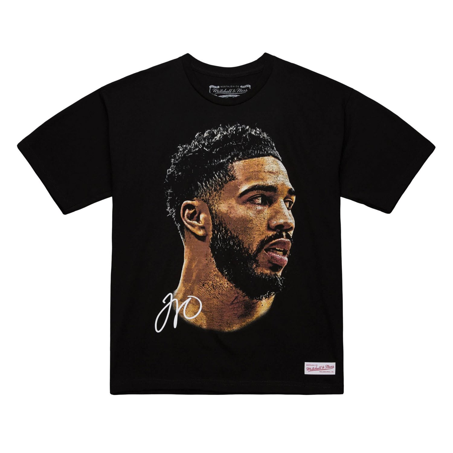 Unisex Mitchell  Ness Jayson Tatum NBA Real Big Face Player T-Shirt - view number 2
