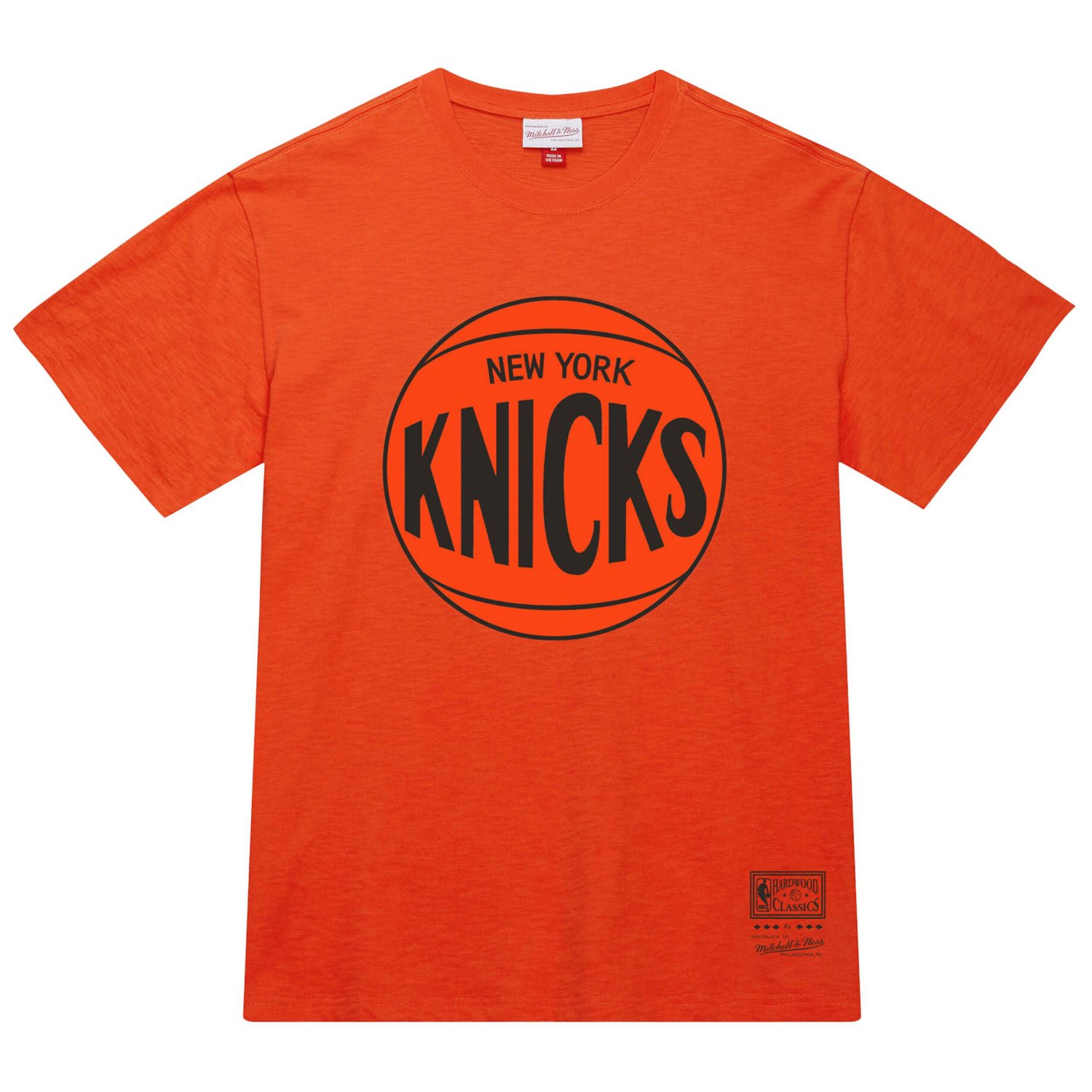 Unisex Mitchell  Ness New York Knicks Hardwood Classics MVP Logo T-Shirt - view number 2